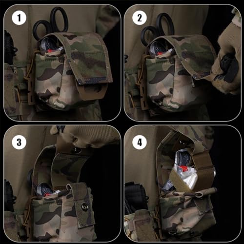Sac de survie portable pour soigner les blessures en déplacement - 6