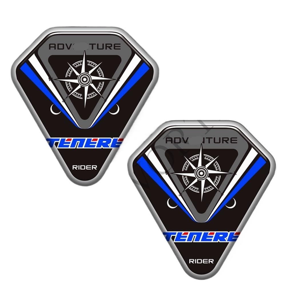 for Ya&maha Tenere 700 XT 1200 Z 1200Z XT1200ZE XT1200Z T7 Tank Pad Protector Gas Fuel Oil Kit Knee Stickers Decals Screen Motorcycle Tank Pad