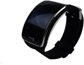 3Pack Straps Compatible with Samsung Galaxy Gear S Sm-R750 Smartwatch Silicone Sport Bands Black+Brown+Navyblue
