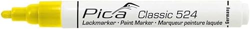 Miniatura 3 de Pica 524/44 - Marcador Permanente Clásico Amarillo