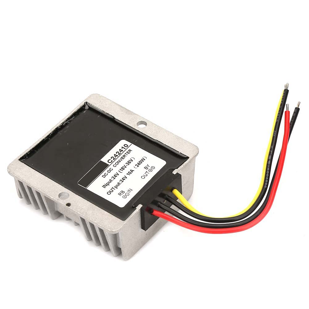 Assortimento di Moduli Regolatore di Tensione Buck da 18-36 V a 24 V ±0,25 Convertitore DC da 72 W Convertitore Step Down Automatico (10A)