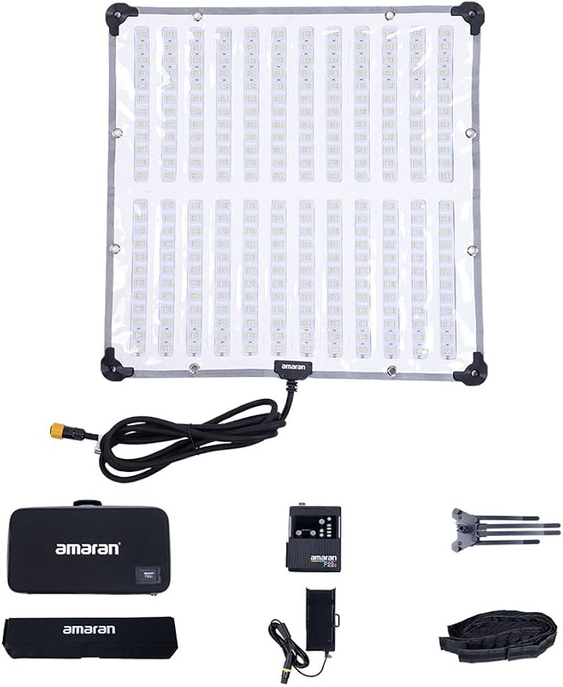Aputure Amaran F22x バイカラー LEDフレキシブル ライト Amazon.com : Aputure Amaran F22x 200w Bi-Color Flexible LED Mat