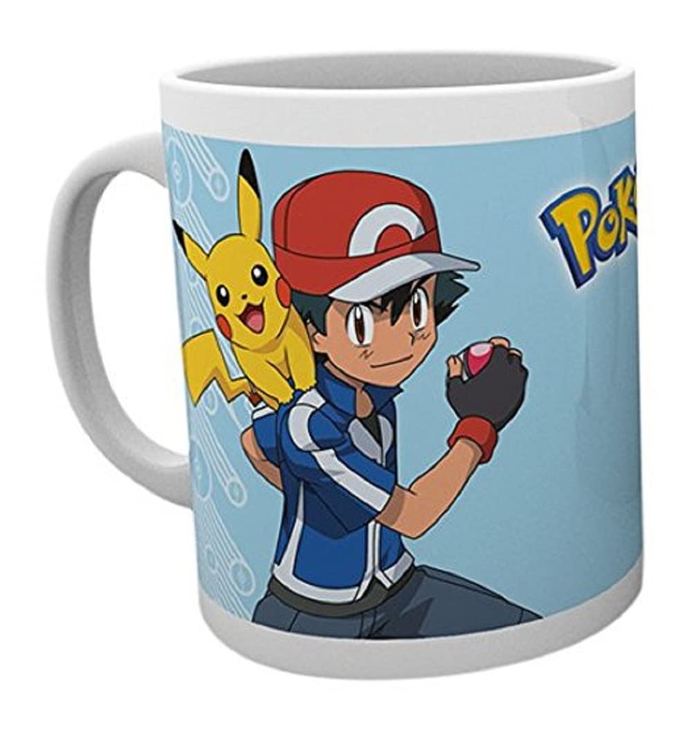 Gb Eye Multicolour Pokémon Ash Mug
