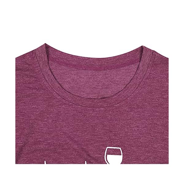 MYHALF-Wine-Heartbeat-T-Shirt-Women-Alcohol-Drinking-T-Shirt-Funny-Letter-Print-Short-Sleeve-Tee-Tops MYHALF Wine Heartbeat T-Shirt Women Alcohol Drinking T Shirt Funny Letter Print Short Sleeve Tee Tops