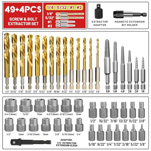 Extracteur de vis multi-cannelures pour la rénovation de véhicules - 3