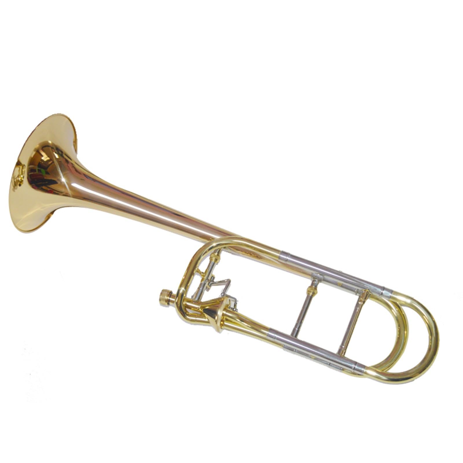 Puzon Puzon Tenorowy Z Zaworem Dzwonek Ze Złotego Mosiądzu Instrument Stożkowy Odpowiedni Dla Początkujących Profesjonalnych