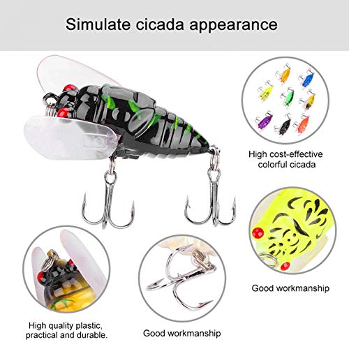 Pwshymi Esche da Pesca Colorate morbide a Forma di...