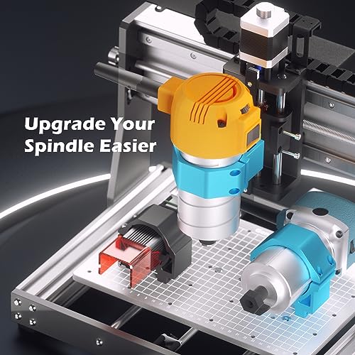 Genmitsu 3020-PRO MAX CNC frees-/graveermachine voor metaal, hout enz., GRBL-bediening, met eindschakelaars en nood-uit, XYZ werkbereik 300 x 200 x 72 mm - Afbeelding 4