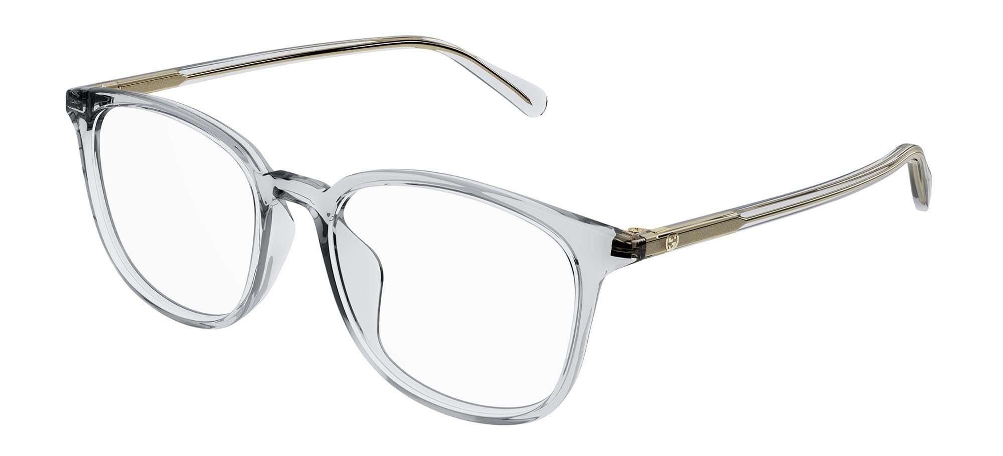 Amazon | [グッチ] 眼鏡フレーム メンズ GG1230OA-003 クリアグレー