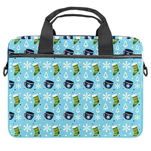 Maletín para portátil de 13 a 14.5 pulgadas con asa de hombro y diseño multicolor resistente