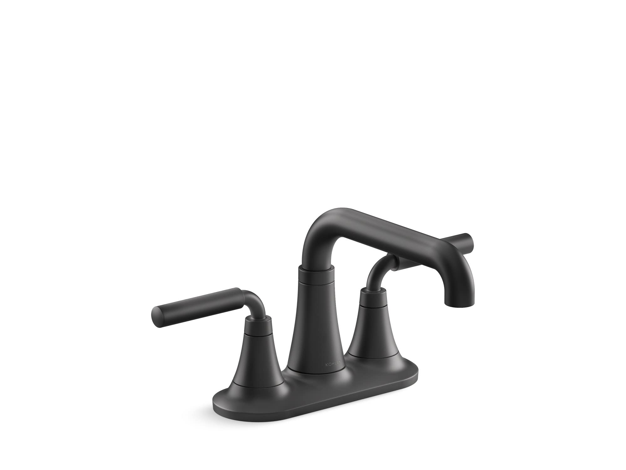 Kohler 27414-4K-BL Tone Center Set Bathroom Sink Faucet, Matte Black