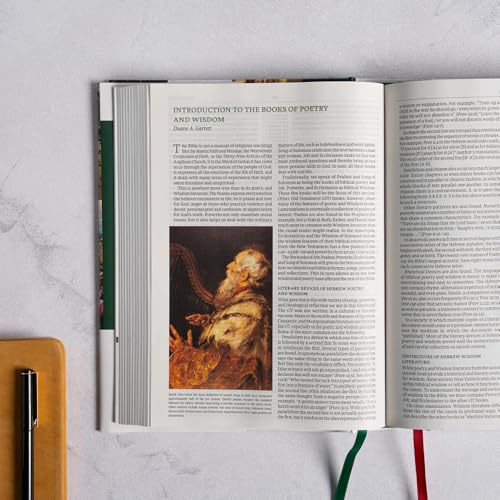NASB Study Bible, Hardcover, Full-Color, Red Letter, Study Notes and Commentary, Illustrations, Book Introductions, Articles, Word Studies, Outlines, Timelines, Maps - image 2