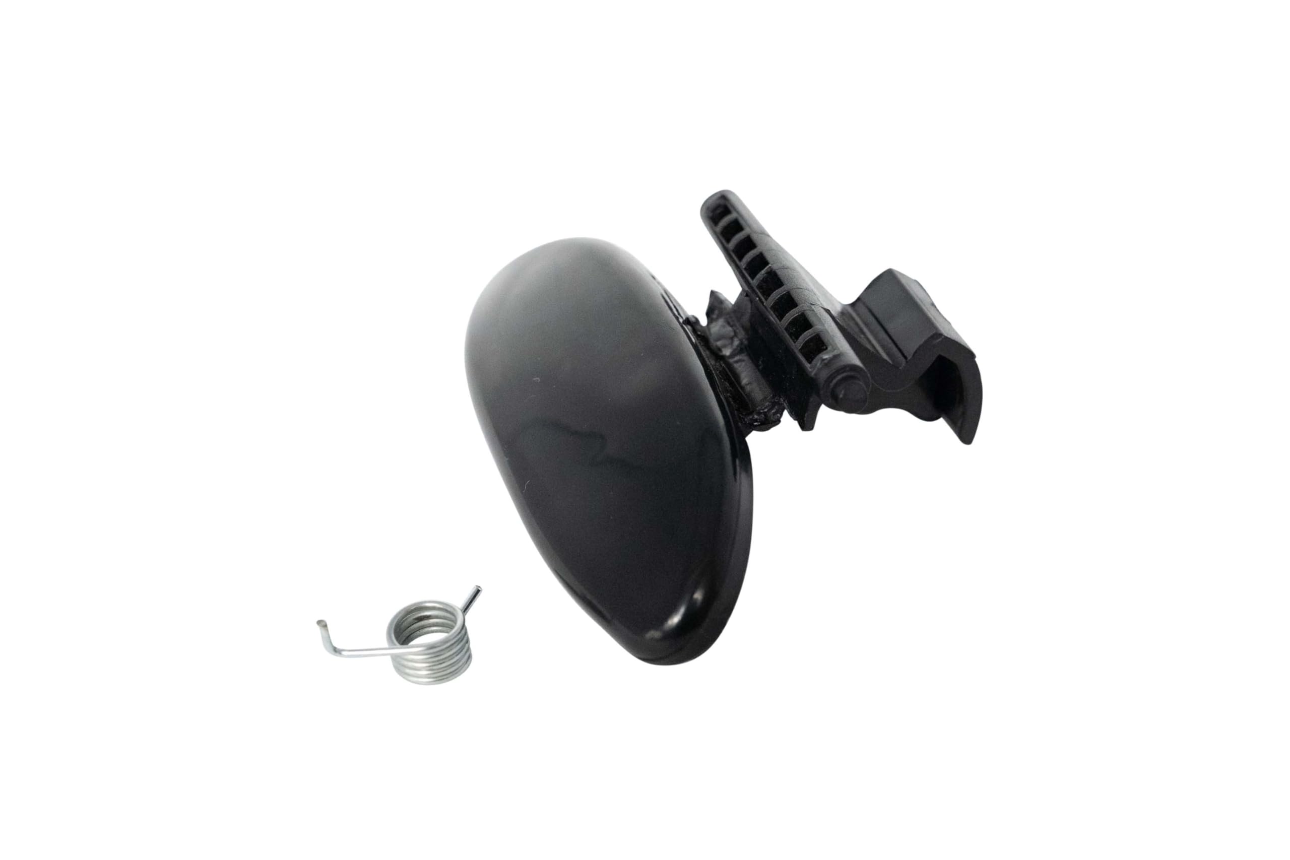 Estrattore Maniglia Coperchio Vano Portaoggetti In ABS Nero, Ricambio Per Citroën C4 (2004-2010), C Triomphe, C Quatre E Pallas - 2
