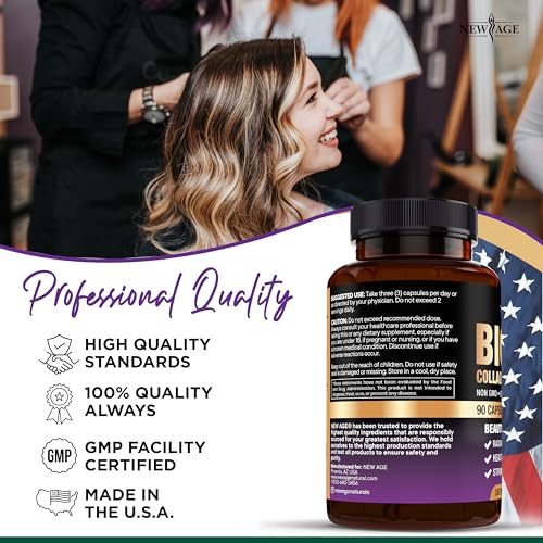 New Age Biotin Collagen Keratin Supplement