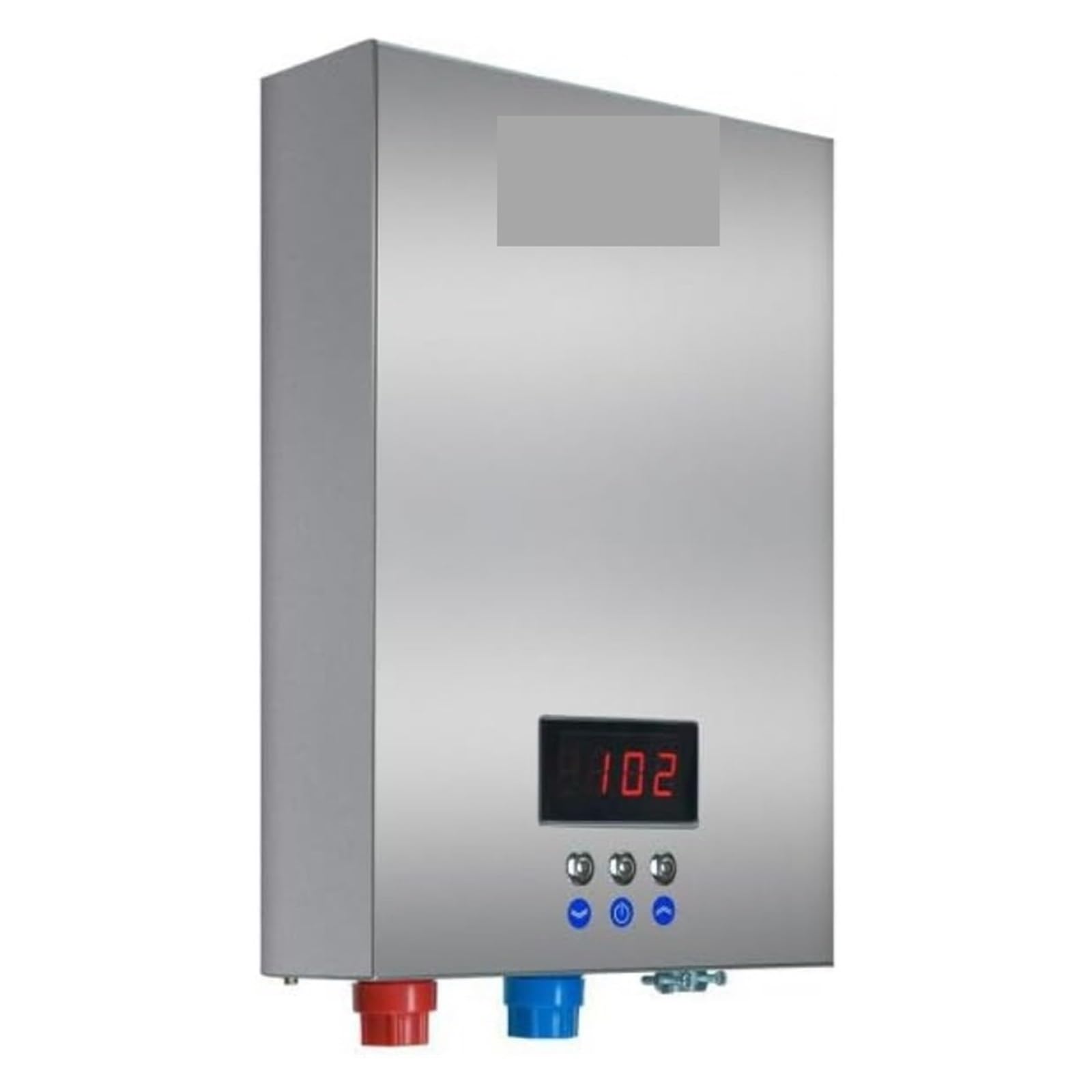 Calentador de Agua Electrico Instantaneo, Calentador De Agua Eléctrico Sin Tanque, Automodulante, De 18kW, con Múltiples Puntos De Uso, Pequeño para Duchas y Cocinas