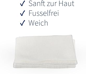 ABENA compresses 125 pieces, non-woven, STERILE ULTRASOFT wound dressings, 4-layer 5 x 5 cm, packed 5 pieces (box = 125 pieces)