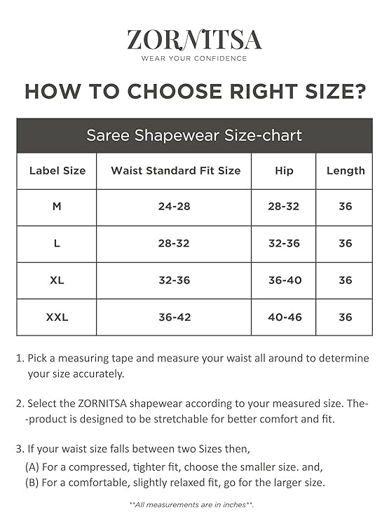 Image of ZORNITSA Cotton Lycra Saree Shapewear Petticoat for Women, Stretchable Saree Shaper Petticoat Inskirt, Shape wear Dress for Saree, Skirts