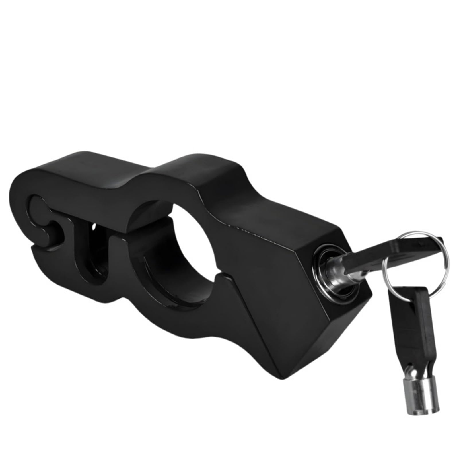 Handlebar Lock,Brake Throttle Lock Handlebar Lock Anti-Theft Heavy Duty Steel Motorcycle Bicycle ATV Dirt Bike Universal