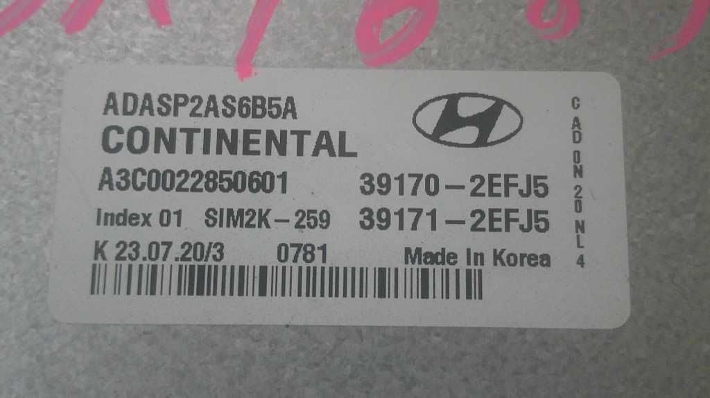 Engine ECM Control Module 2.0L Fits 20 Compatible with Hyundai Elantra 39171-2EFJ5 391712EFJ5
