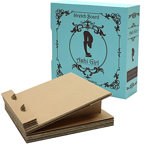 京阪紙工 ブック型ストレッチ器具 Ashi Girl(アシガール) スカイブルー