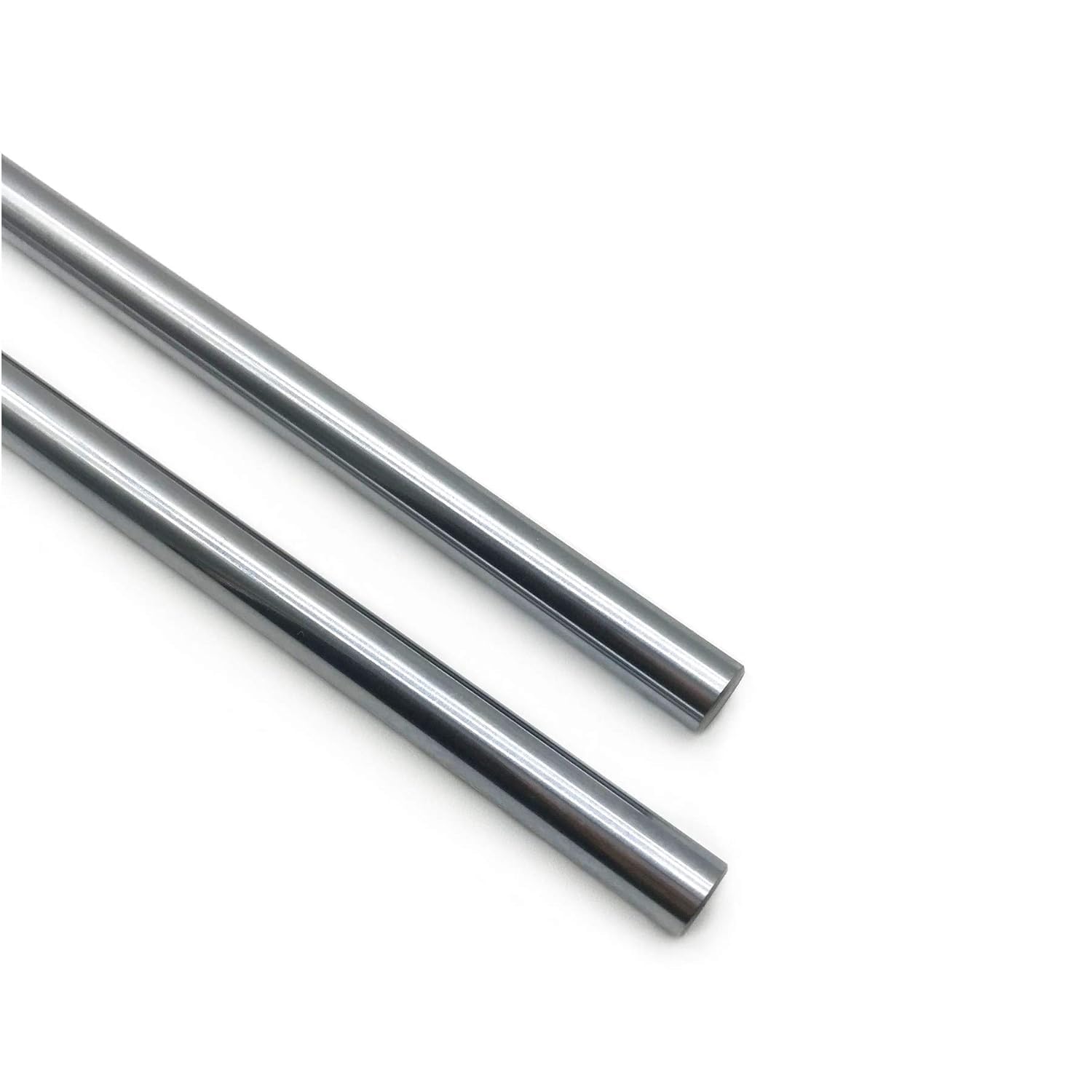 Linear Motion Rods 2PCS 8mmx 500mm (0.315 x 19.69 inches) Case Hardened Chrome Plated Linear Motion Rod Shaft Guide for 3D Printer, DIY, CNC - Metric h8 Tolerance-image-22