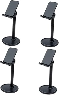 UKCOCO 4Pcs Suporte Telescópico Para Telefone Móvel Suporte Para Telefone Celular Suporte Para Telefone Celular Suporte Para Telefone De Mesa Suporte Para Telefone Ajustável Suporte Para