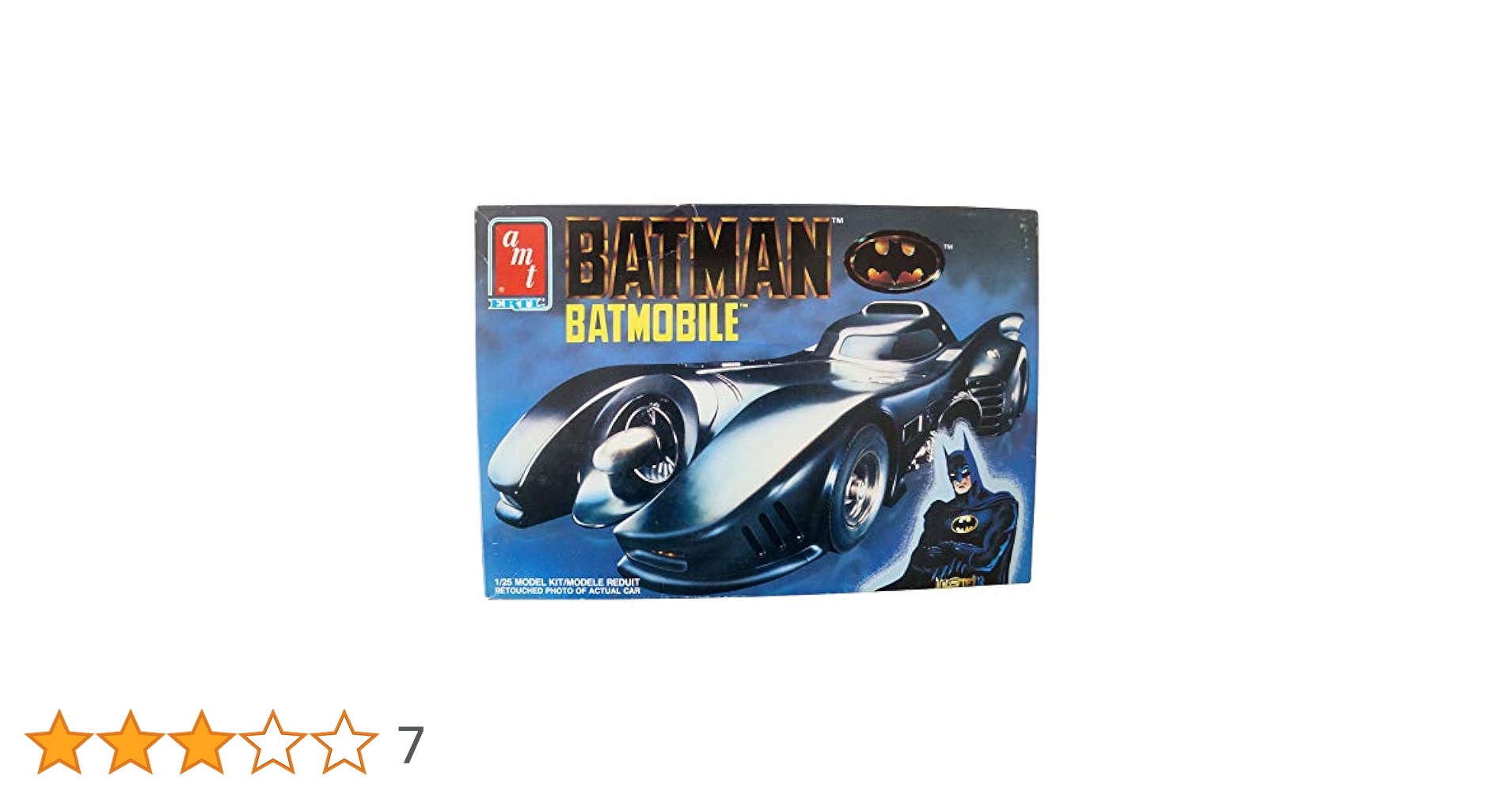 バットマンBATMANプラモデルおまけ付き♪ Amazon | Batman 1:25 Batmobile / バットマン 1/25 バット