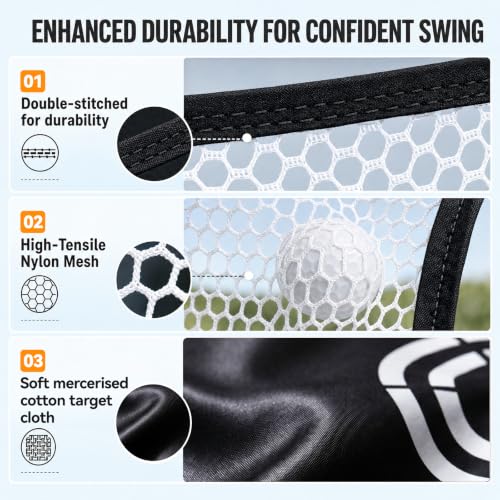 Golf Practice Net for Garden,10x7ft Golf Net - Image 4