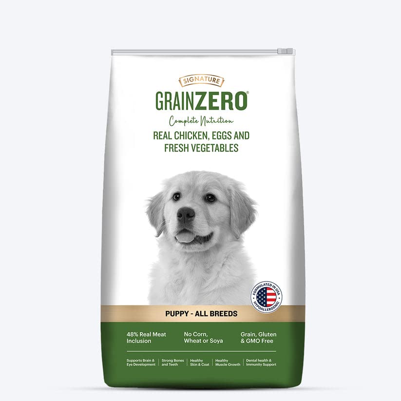 See full amazon price history chart for Signature Grain Zero Puppy Dog Dry Food - 12 kg - Real Chicken, Eggs and Fresh Vegetables | Grain, Gluten & GMO Free Signature Grain Zero Puppy Dog Dry Food - 12 kg - Real Chicken, Eggs and Fresh Vegetables | Grain, Gluten & GMO Free (B0BVVFDPM4) Amazon Price History, Amazon Price Tracker