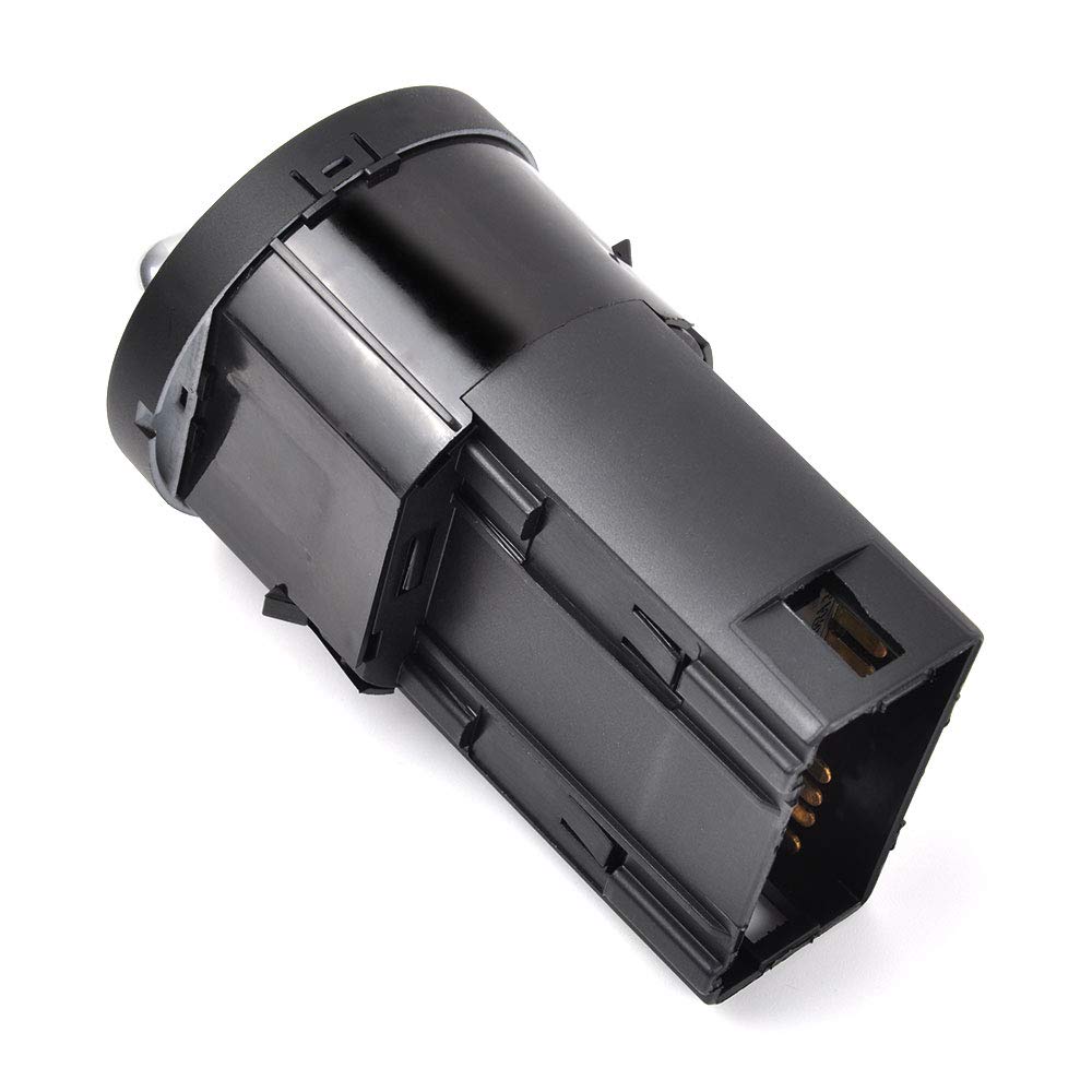 OTUAYAUTO Interruttore Luci Auto Manopola Placcatura Fendinebbia Accessori Ricambio 3BD941531A 1C0941531A