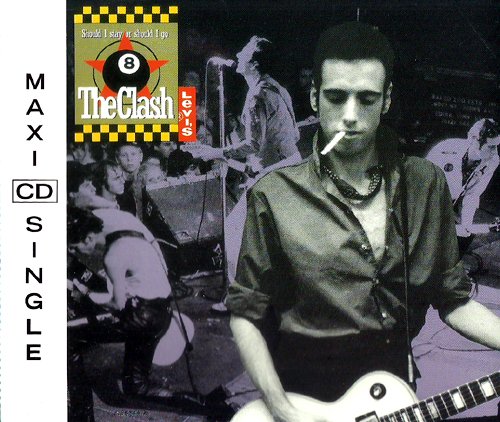 CD Single, Various, 4 Tracks (Compilation, 1991) The Clash - Should I Stay Or Should I Go / Bad Ii - Rush / The Clash - Rush [Dance Mix] / The Clash - Protex Blue u.a.