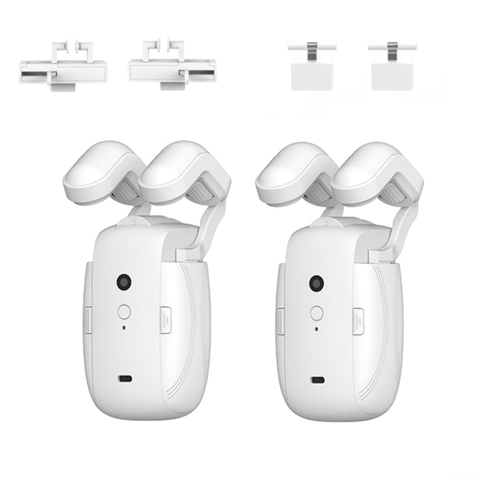 Rideaux électriques, rail de rideau électrique, pour TUYA Bluetooth Smart rideaux robots 3 en 1 pour barre romaine T/U rail (2 pièces)