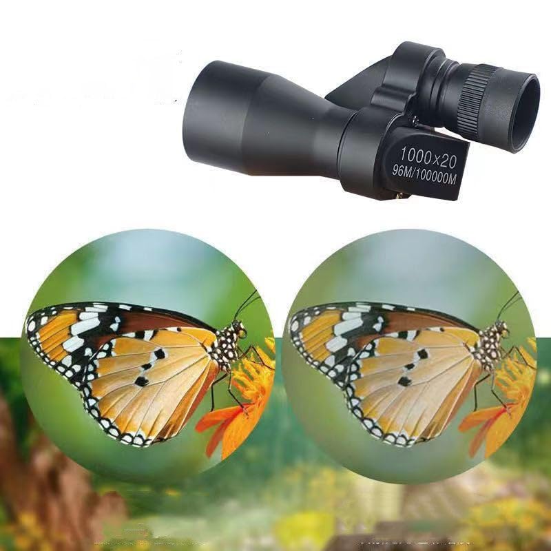 Binoculares Mini de Bolsillo 1000x20 con Clip para Smartphone miniatura 2