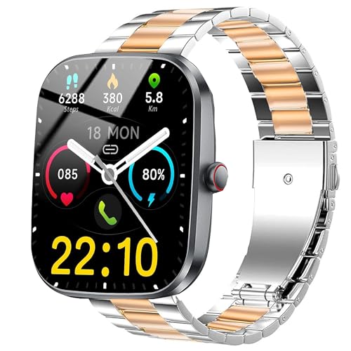 Bracelet Kuizil Smart Watch 4,9 cm en métal pour le bureau et les sorties