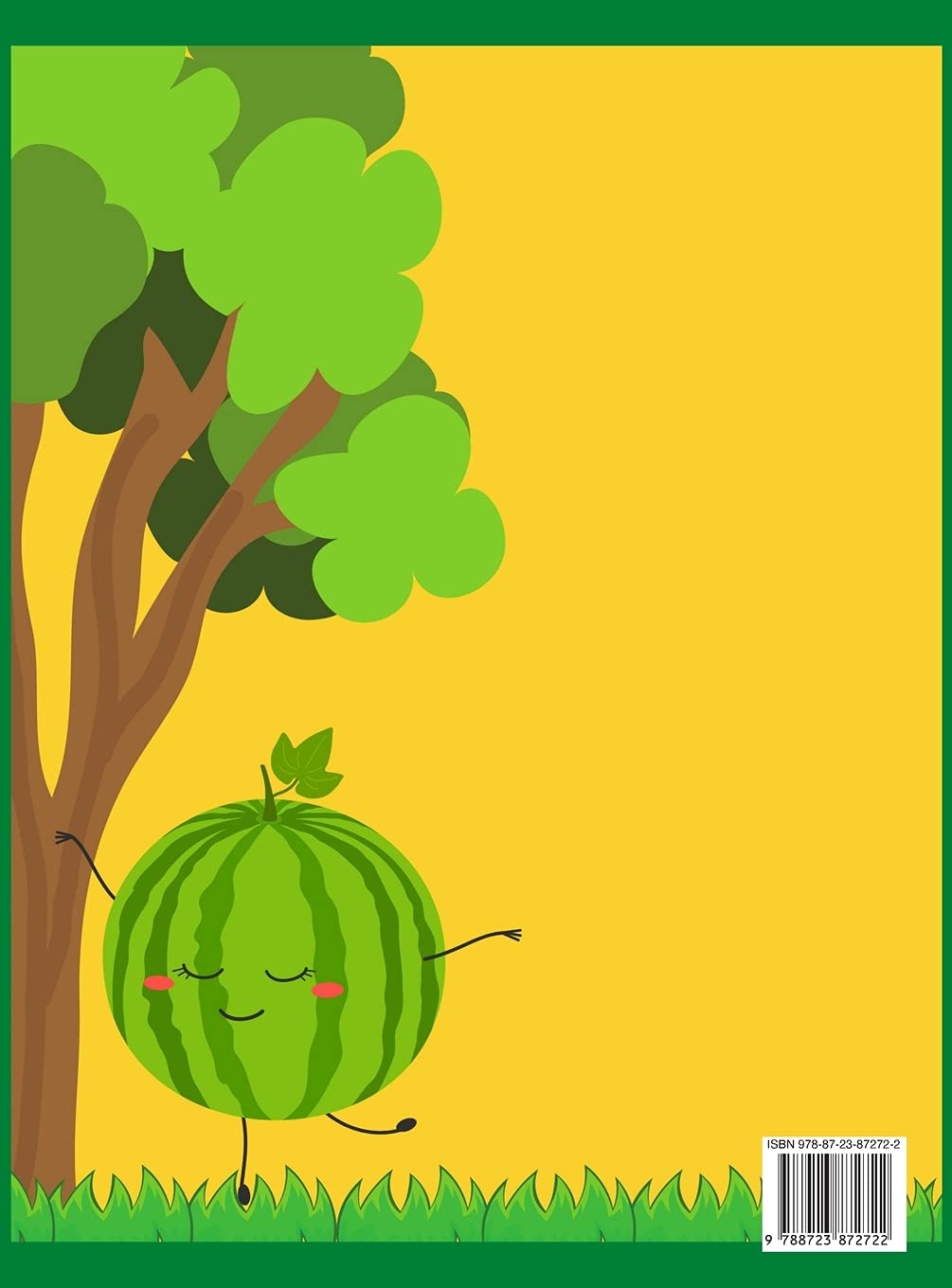 Libro da colorare di frutta e verdura per bambini: Il mio primo libro di frutta e verdura da colorare, un libro da colorare carino e sano, pagine da ... e asilo, 50 frutti e verdure diverse s