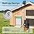 Automatic Chicken Coop Door Solar: Automatic Chicken Door - Solar Powered Chicken Coop Door with Timer & Light Sensor - Aluminum Alloy Chicken Door - IP65 Weather Proof - Remote Control- 4 Modes