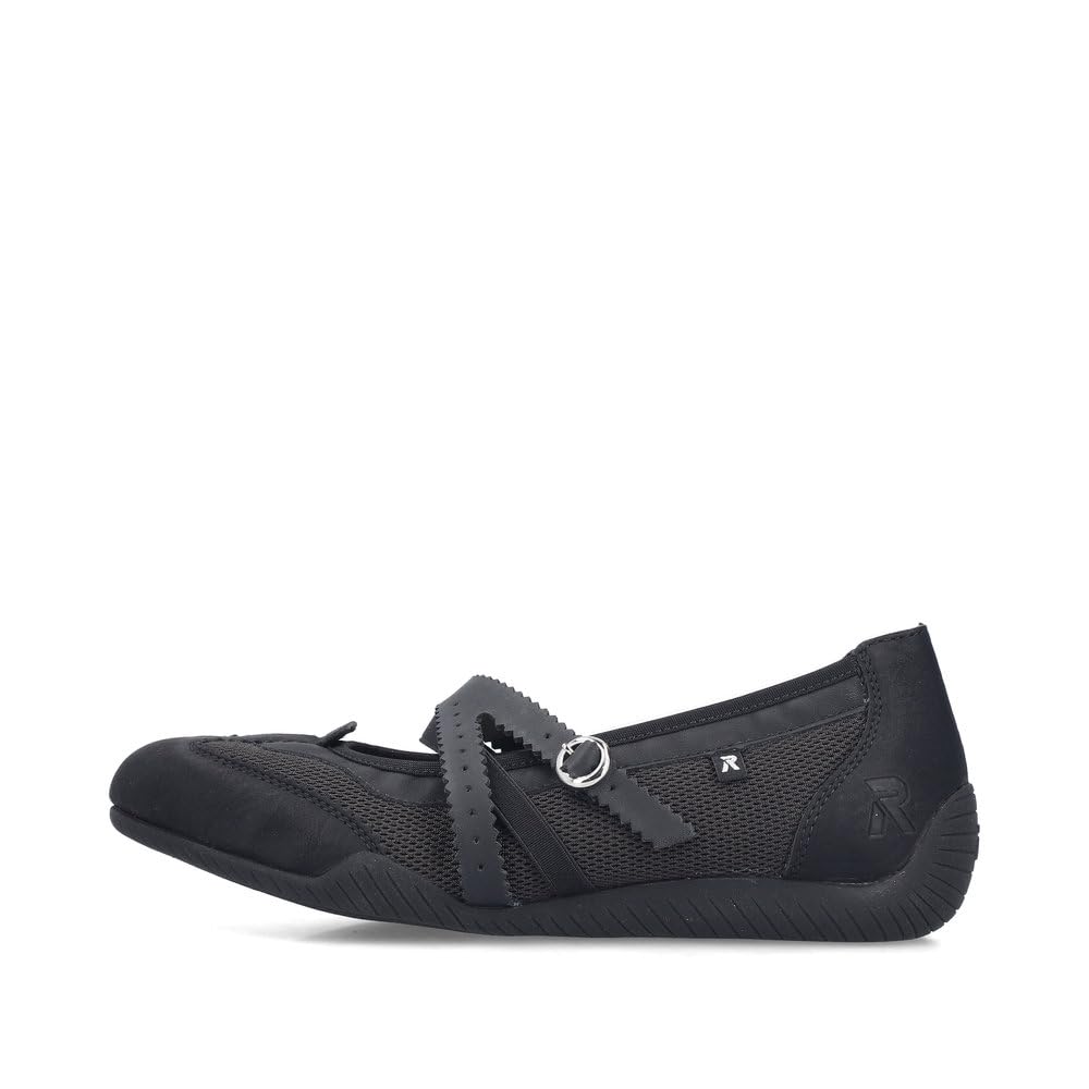 Rieker Damen Klassische Ballerinas 41250, Frauen Flats, lose Einlage