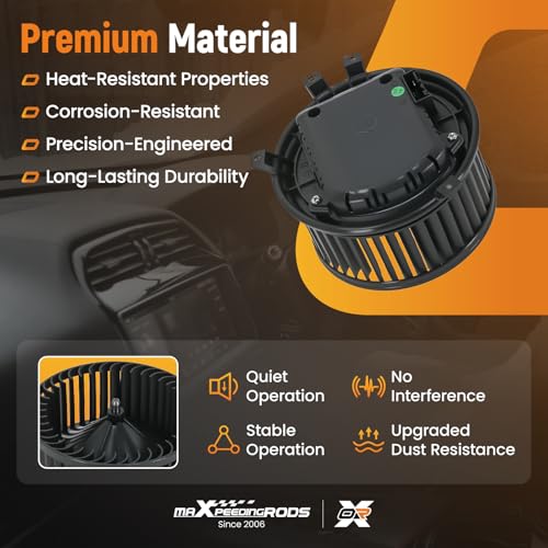 Image of maXpeedingrods AC Heater Blower Motor w /Fan 700330 for Chevrolet Silverado 1500 2500 3500 GMC Sierra Yukon Cadillac Escalade 2014-2019 75039
