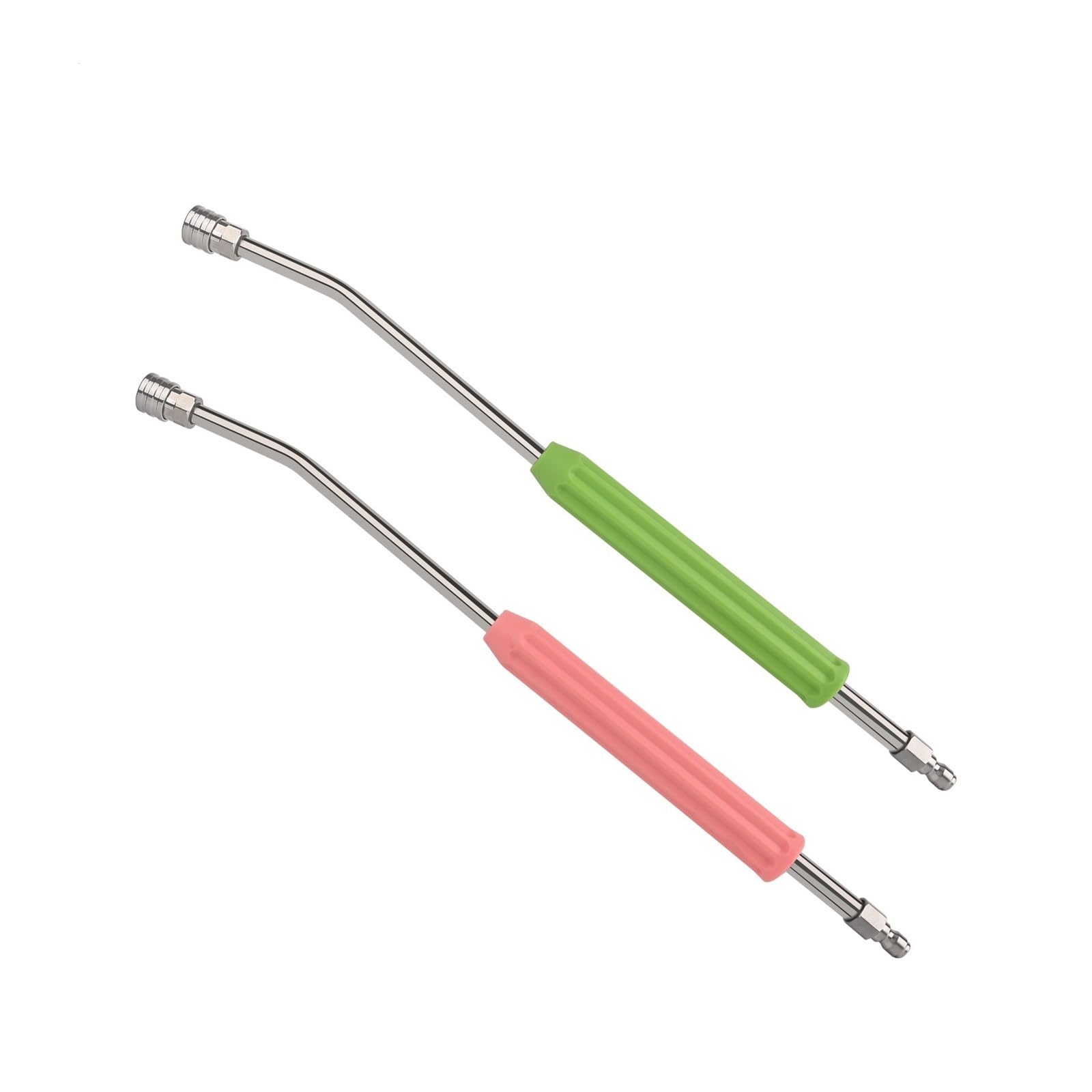 Varita de extensión for Lavadora a presión Lavado Autos, Potencia Acero Inoxidable, con Enchufe 1/4" Adecuado para Jardines y azoteas(Green and Red)