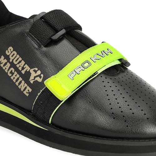 Image of PRO KVH Weightlifting Squat Shoes, Deadlift Shoes,Weight Lifting Shoes for Heavy Lifting Weight Training,Fitness Cross-Trainer Barefoot & Minimalist Sneakers Gym Training Shoes for Men