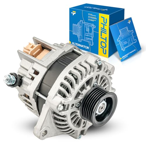 Image of PHILTOP Alternator Fit for 2013-2019 Ford Explorer, 2013-2019 Taurus | 2011-2019 Flex, 2011-2016 Lincoln MKS, 2014-2015 MKX, 2014 Edge, 2011 MKT 3.5L V6 11688N