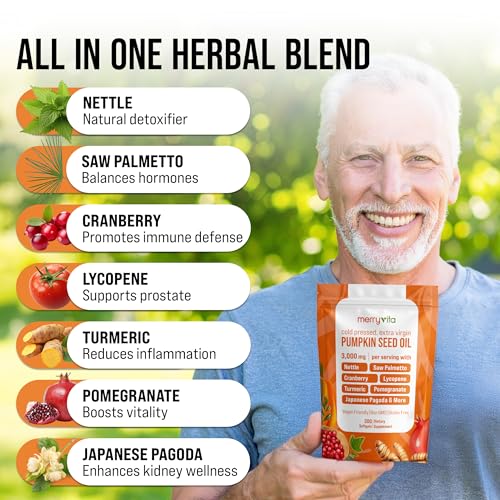 Merry Vita Pumpkin Seed Oil Prostate Blend