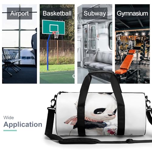 Sac de voyage panda duffel bag idéal pour le camping
