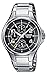 Casio Edifice Herren Massives Edelstahlgehäuse und Edelstahlarmband Uhrenarmband EF-316D-1AVEG