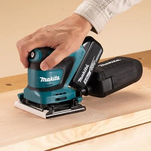 Makita Random Orbital Sander 18V LXT 114x140mm Tweezers DBO482Z 4 Makita Random Orbital Sander 18V LXT 114x140mm Tweezers DBO482Z - Image 4