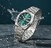 Imagen de celegance Reloj Hombre Acero Inoxidable, Cuarzo