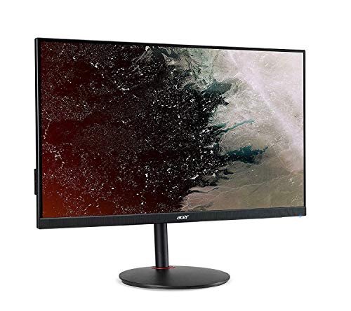 Image of Acer Nitro XV272 Xbmiiprx 27 inch Full HD (1920 x 1080) IPS Gaming Monitor with AMD Radeon FREESYNC Technology, 240Hz, Up to 0.1ms, DisplayHDR400, 99% sRGB, (2 x HDMI 2.0 Ports & 1 x Display Port), Black