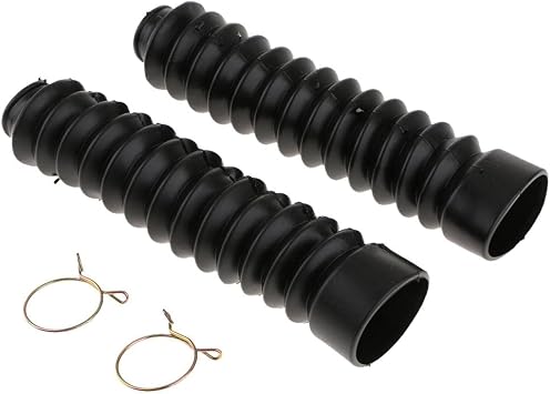 Fork Cover for, Dust Cover 205x42x30mm M, Black