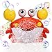 Deejoy Crab Bubble Bath Maker for The Bathtub,Blows Bubbles and Plays 12 Childrenâ€™s Songs,Sing-Along Bath Bubble Machine Baby, Toddler Kids Toys Makes Great Gifts for 3 Years Girl Boy