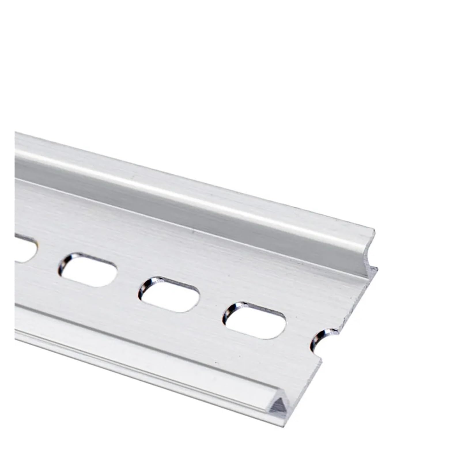 DIN-Schiene 5 Stück Universal-Typ 35 mm 0,5 Meter Aluminium-Schlitz-DIN-Schiene for C45 DZ47 Klemmenblöcke Schütz